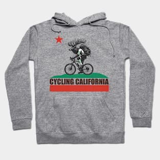 Cycling California Elk Hoodie